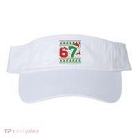 Ugly Christmas Sweater 67 Meme 6-7 Visor thumb 0
