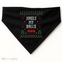 Ugly Christmas Sweater USA-Made Doggie Bandana thumb 0