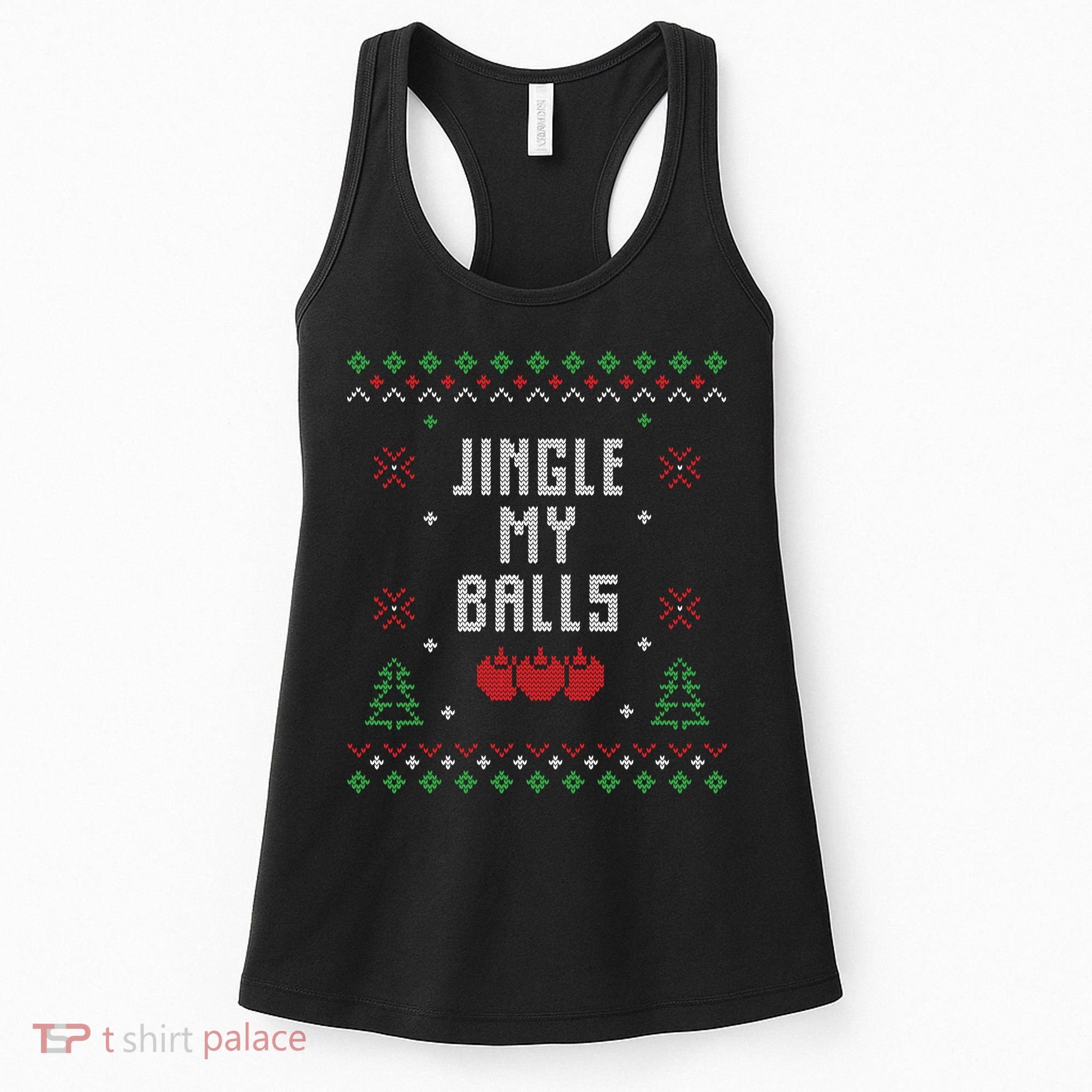 Ugly Christmas Sweater Women's Tank Top