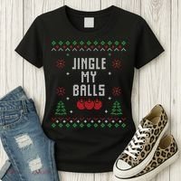 Ugly Christmas Sweater Women's T-Shirt thumb 3