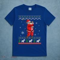 Ugly Christmas Santa Golfer Golfing Xmas Golf Lover Player Gift T-Shirt thumb 5