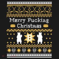 Ugly Christmas Sweater Hockey Boston Gift Ornament thumb 1