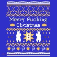 Ugly Christmas Sweater Hockey Boston Gift Women's Tank Top thumb 5