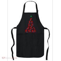 USA Christmas Soccer Jersey Xmas Tree Apron thumb 0