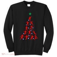 USA Christmas Soccer Jersey Xmas Tree Sweatshirt thumb 0