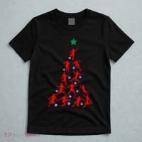 USA Christmas Soccer Jersey Xmas Tree T-Shirt thumb 5