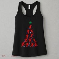USA Christmas Soccer Jersey Xmas Tree Women's Tank Top thumb 3