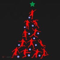 USA Christmas Soccer Jersey Xmas Tree Tank Top thumb 6