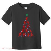 USA Christmas Soccer Jersey Xmas Tree Toddler T-Shirt thumb 0