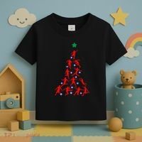 USA Christmas Soccer Jersey Xmas Tree Toddler T-Shirt thumb 3
