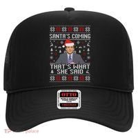 Ugly Christmas Sweater The Office Santa’s Coming That’s What She Said Hat thumb 0