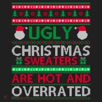 Ugly Christmas Sweaters Are Hot And Overrated Tumbler thumb 3