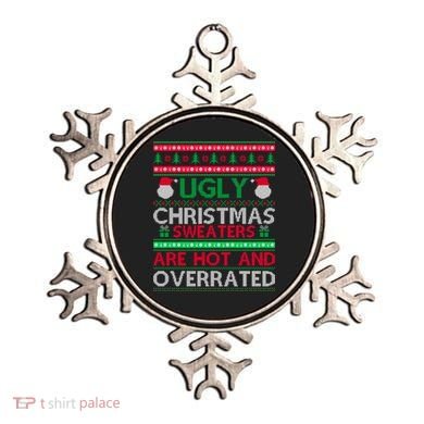 Ugly Christmas Sweaters Are Hot And Overrated Ornament