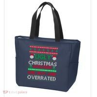 Ugly Christmas Sweaters Are Hot And Overrated Tote Bag thumb 3