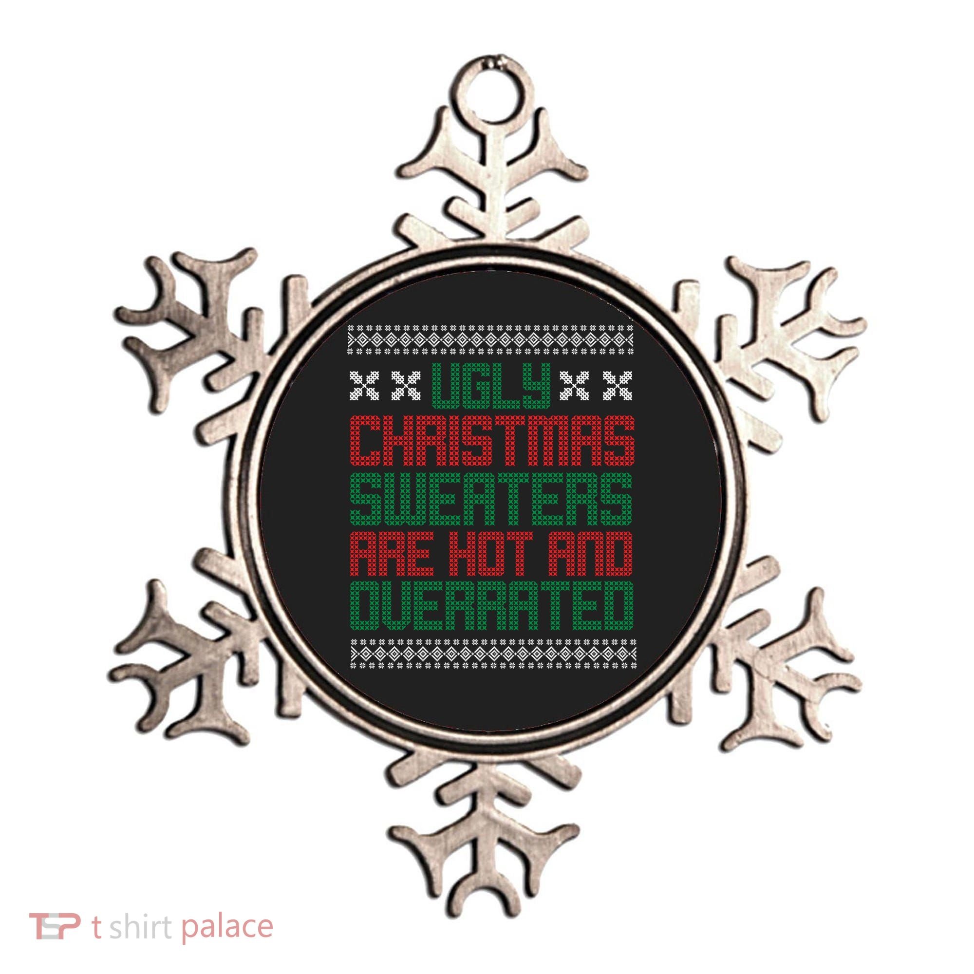 Ugly Christmas Sweaters Are Hot And Overrated Ornament