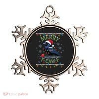 Ugly Christmas Sweater Merry F CAW F Crow Ornament thumb 0