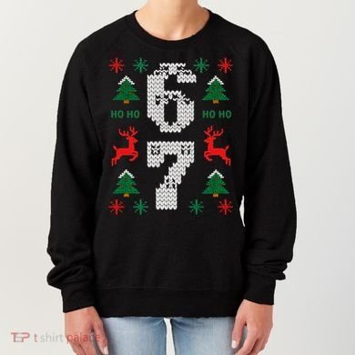 Ugly Christmas Sweater 67 Funny Xmas Meme Women's Sweatshirt