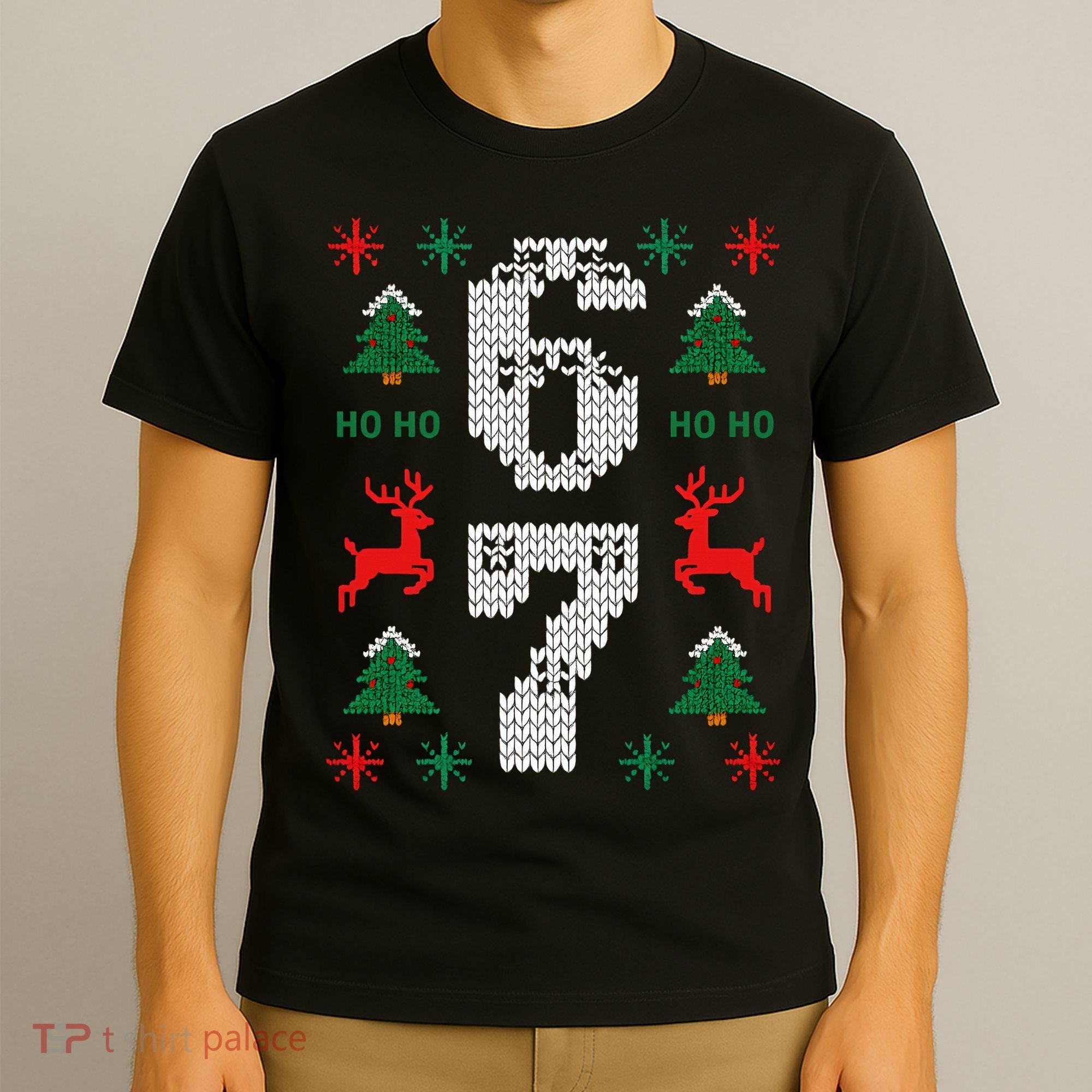 Ugly Christmas Sweater 67 Funny Xmas Meme T-Shirt