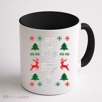Ugly Christmas Sweater 67 Funny Xmas Meme Coffee Mug thumb 1