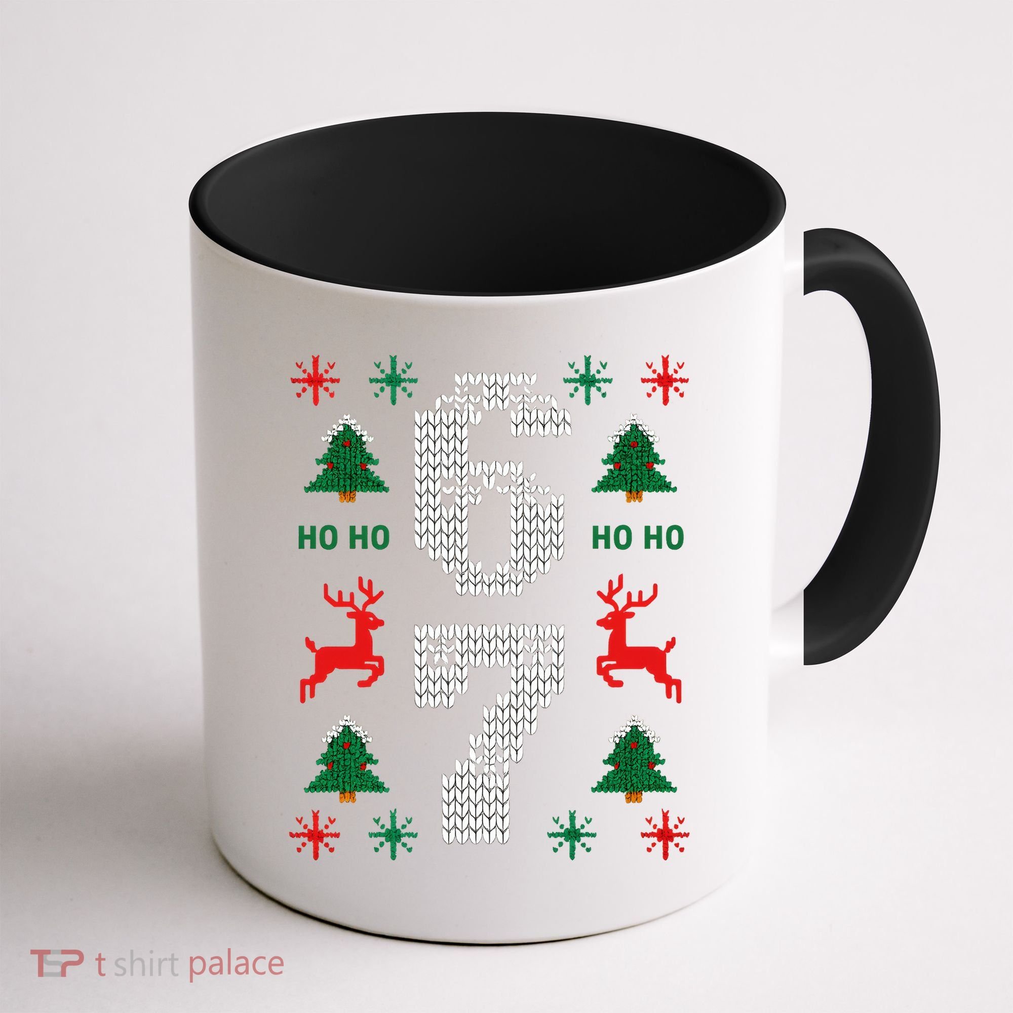 Ugly Christmas Sweater 67 Funny Xmas Meme Coffee Mug