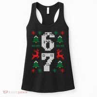 Ugly Christmas Sweater 67 Funny Xmas Meme Women's Tank Top thumb 0