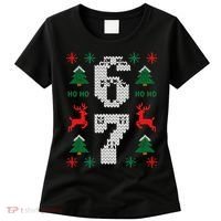 Ugly Christmas Sweater 67 Funny Xmas Meme Women's T-Shirt thumb 0