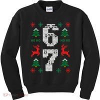 Ugly Christmas Sweater 67 Funny Xmas Meme Kids Sweatshirt thumb 0