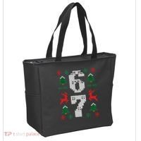 Ugly Christmas Sweater 67 Funny Xmas Meme Tote Bag thumb 2
