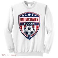 USA Crest Soccer Badge Shield United States Fan Sweatshirt thumb 0