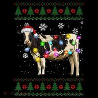 Ugly Christmas Sweater Cow Christmas Lights Sweater Light Up Coffee Mug thumb 5