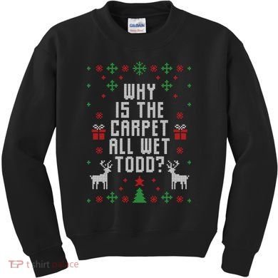 Ugly Christmas Sweater Kids Sweatshirt