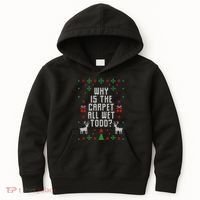 Ugly Christmas Sweater Kids Hoodie thumb 0