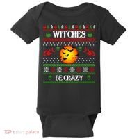 Ugly Christmas Sweater Baby Bodysuit thumb 0