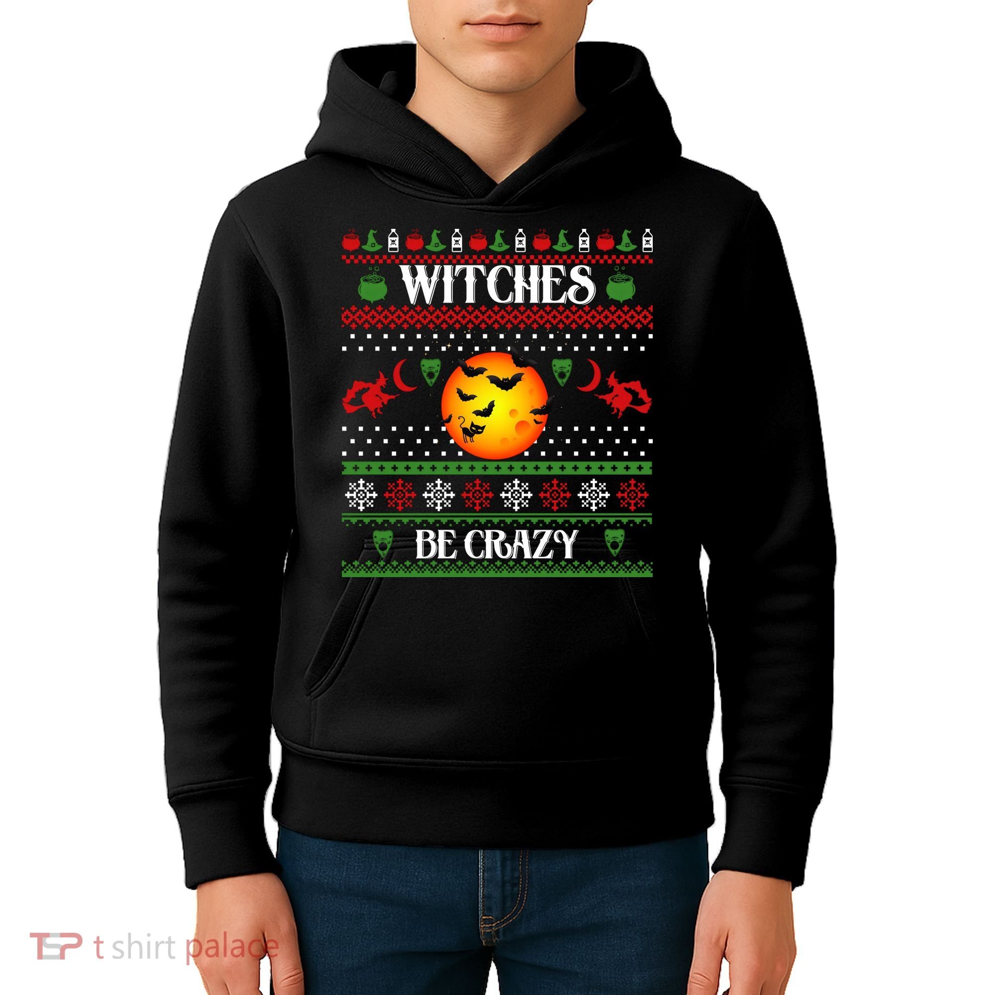Ugly Christmas Sweater Kids Hoodie