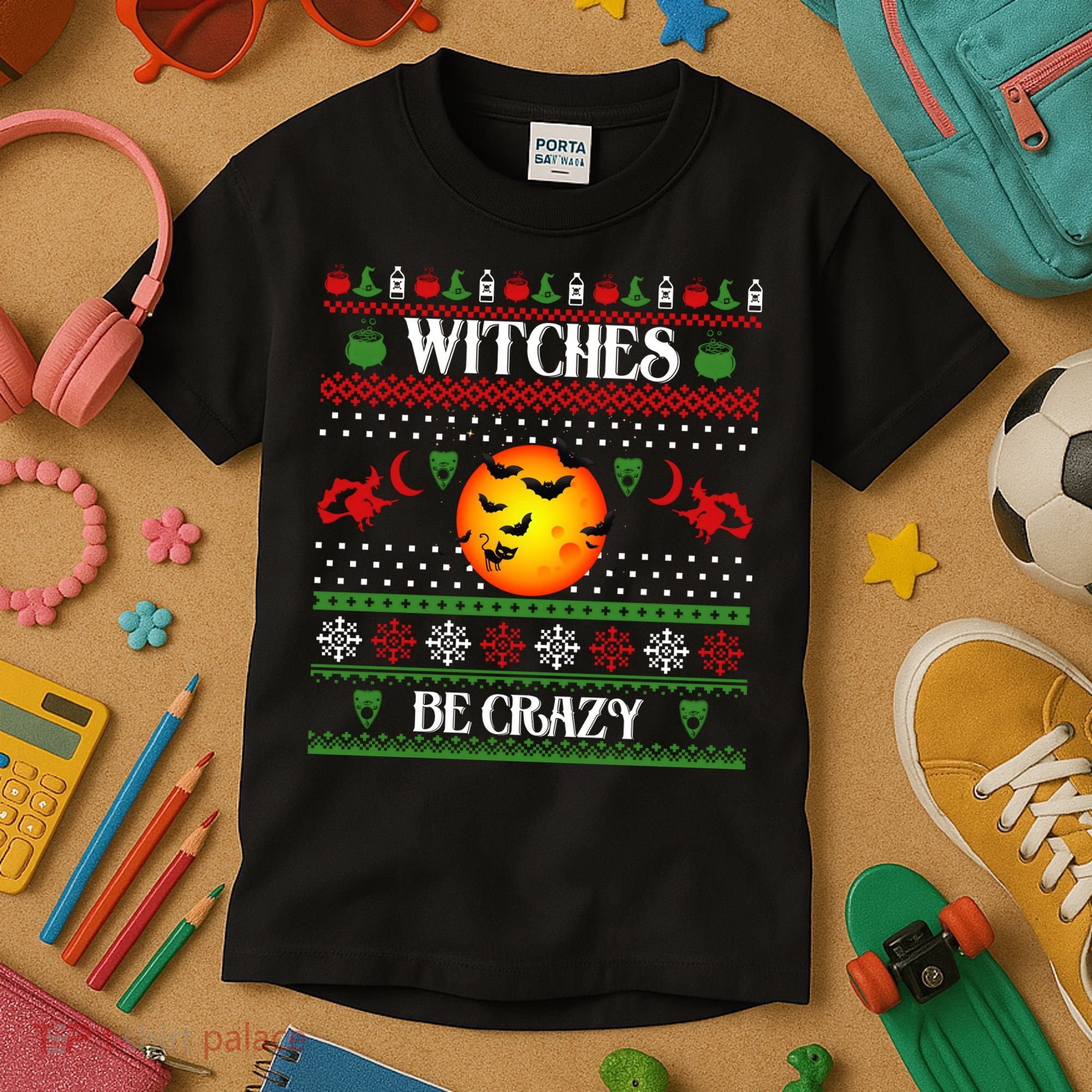 Ugly Christmas Sweater Kids T-Shirt