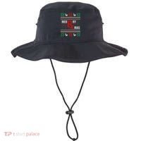 Ugly Christmas Sweater Pharmacy Tech Merry Xmas Pharmacist Gift Bucket Hat thumb 0
