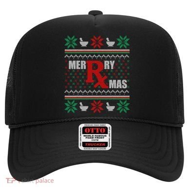 Ugly Christmas Sweater Pharmacy Tech Merry Xmas Pharmacist Gift Hat