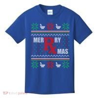 Ugly Christmas Sweater Pharmacy Tech Merry Xmas Pharmacist Gift Kids T-Shirt thumb 0