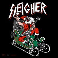 Ugly Christmas Sweater Sleigher Heavy Metal Santa Meaningful Gift Coffee Mug thumb 5