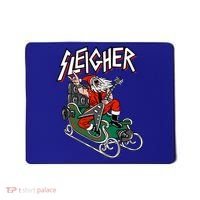 Ugly Christmas Sweater Sleigher Heavy Metal Santa Meaningful Gift Mousepad thumb 0