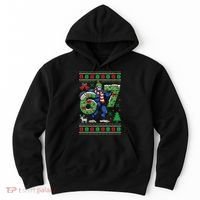 Ugly Christmas Sweater 6-7 Meme Bigfoot Santa 67 Hoodie thumb 0