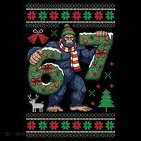 Ugly Christmas Sweater 6-7 Meme Bigfoot Santa 67 Coffee Mug thumb 5