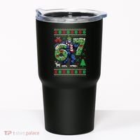 Ugly Christmas Sweater 6-7 Meme Bigfoot Santa 67 Tumbler thumb 0