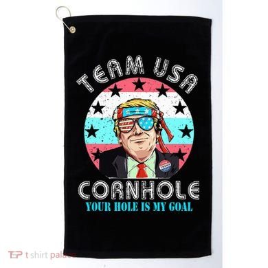 Usa Cornhole Team Cornhole Funny Cornhole Golf Towel