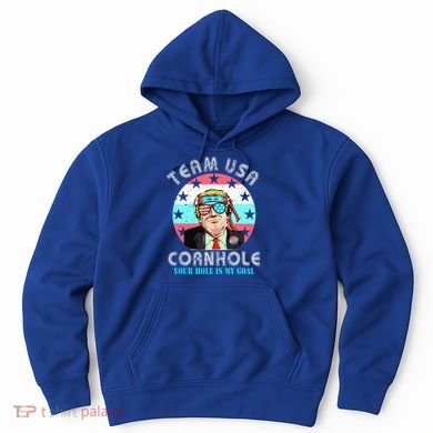 Usa Cornhole Team Cornhole Funny Cornhole Hoodie