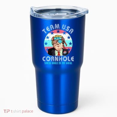Usa Cornhole Team Cornhole Funny Cornhole Tumbler