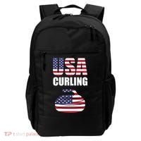 USA Curling Team Flag Sport Backpack thumb 0