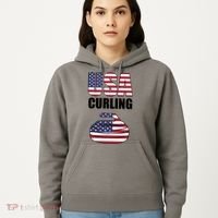 USA Curling Team Flag Sport Hoodie thumb 5