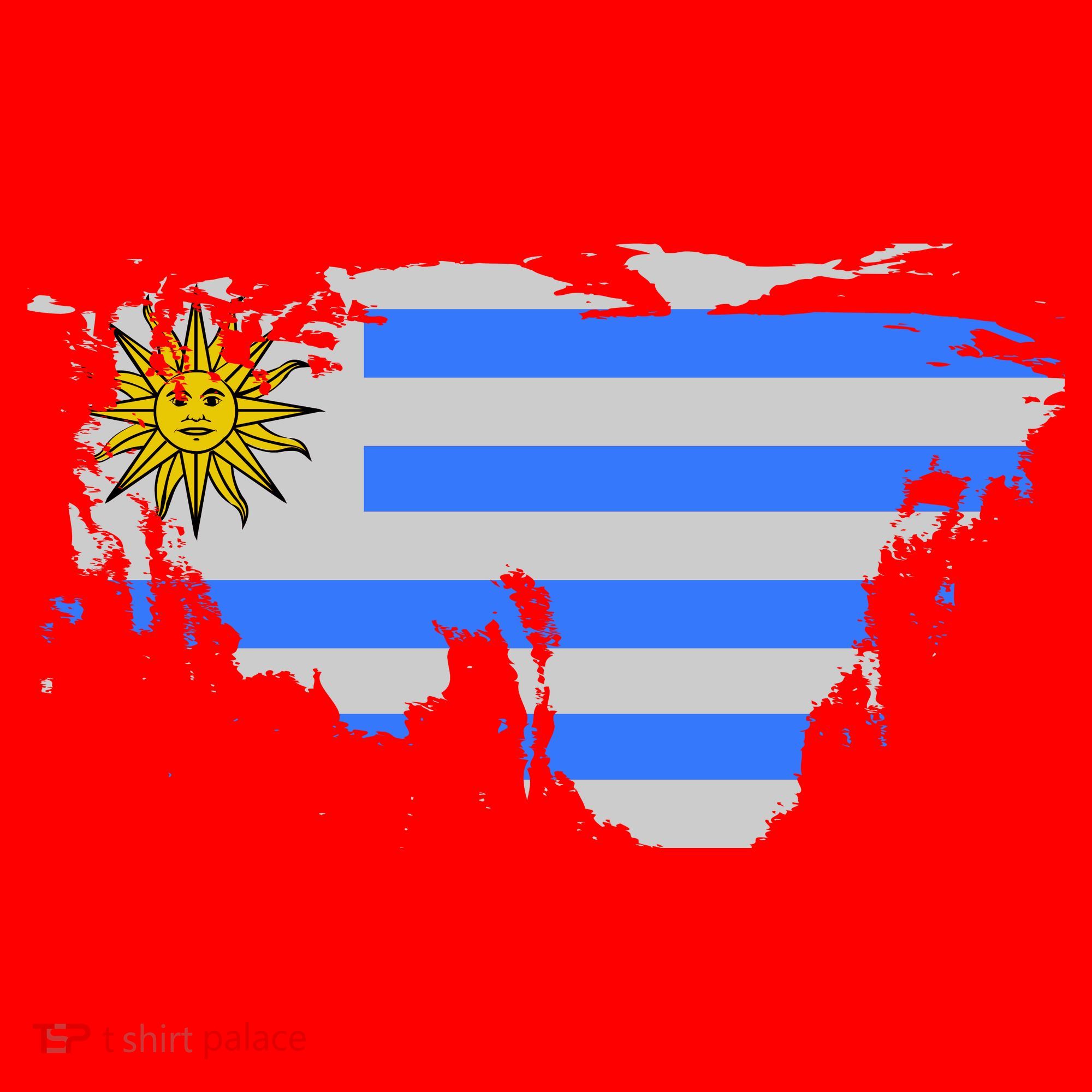 Uruguay Country Santa Hat