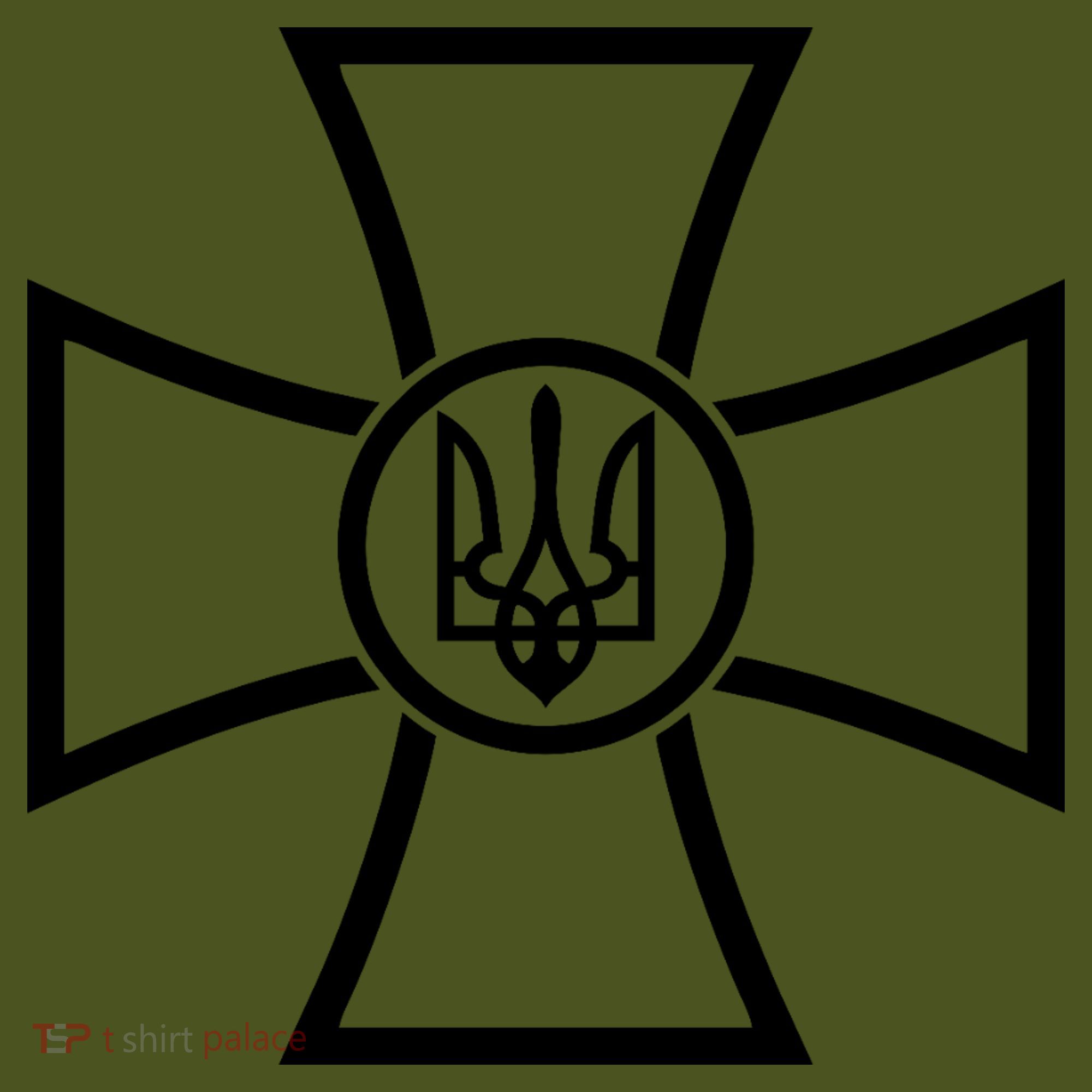 Ukrainian Cross Ukraine Volodymyr Zelenskyy Military Army T-Shirt